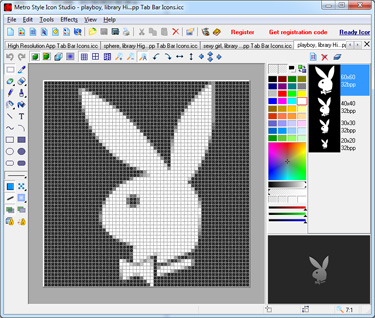 Windows 7 Metro Style Icon Editor 2013.1 full