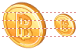 Baht coin icons