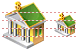 Bank icons