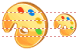 Color palette icons
