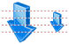 Down icons