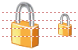 Lock icons