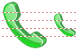 Phone number icons
