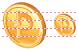 Rouble coin icons