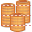 Coin columns icon