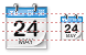 Calendar icons