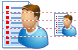 Client list icons