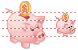 Piggy bank icons