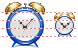 Alarm icons