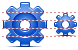 Gear icons