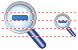 Zoom out icons