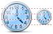 Clock icons