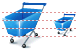 Hand cart icons