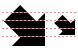 Arrow down-right icons