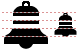 Christmas bell icons