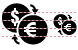 Conversion of currency icons