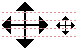 Cursor drag arrow icons