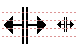 Cursor V split icons