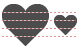 Hearts icons