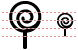 Lollipop icons