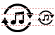 Music converter icons