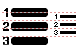Numbered list icons