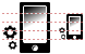 Phone settings icons