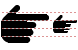 Pointing right icons