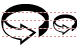 Rotate 3d back icons