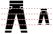 Trousers icons