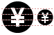 Yen coin icons