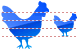 Chicken icons