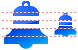 Christmas bell icons