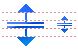 Cursor H split icons