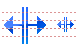 Cursor V split icons
