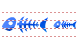 Fish skeleton icons