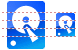 Hard disk icons