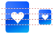 Hearts card icons
