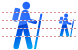Hiker icons