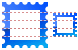 Postage Stamp icons
