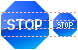 Stop sign ico