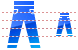Trousers icons