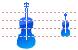 Violin icons