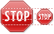 Stop sign icons