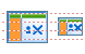 Decision grid icon