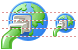 Network connections icons
