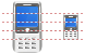 Mobile phone icons