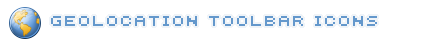 Geolocation Toolbar Icons
