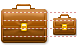 Briefcase icons