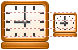 Desk clock